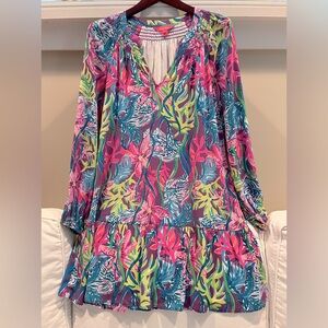 Lilly Pulitzer Lucee Party All The Tide Dress